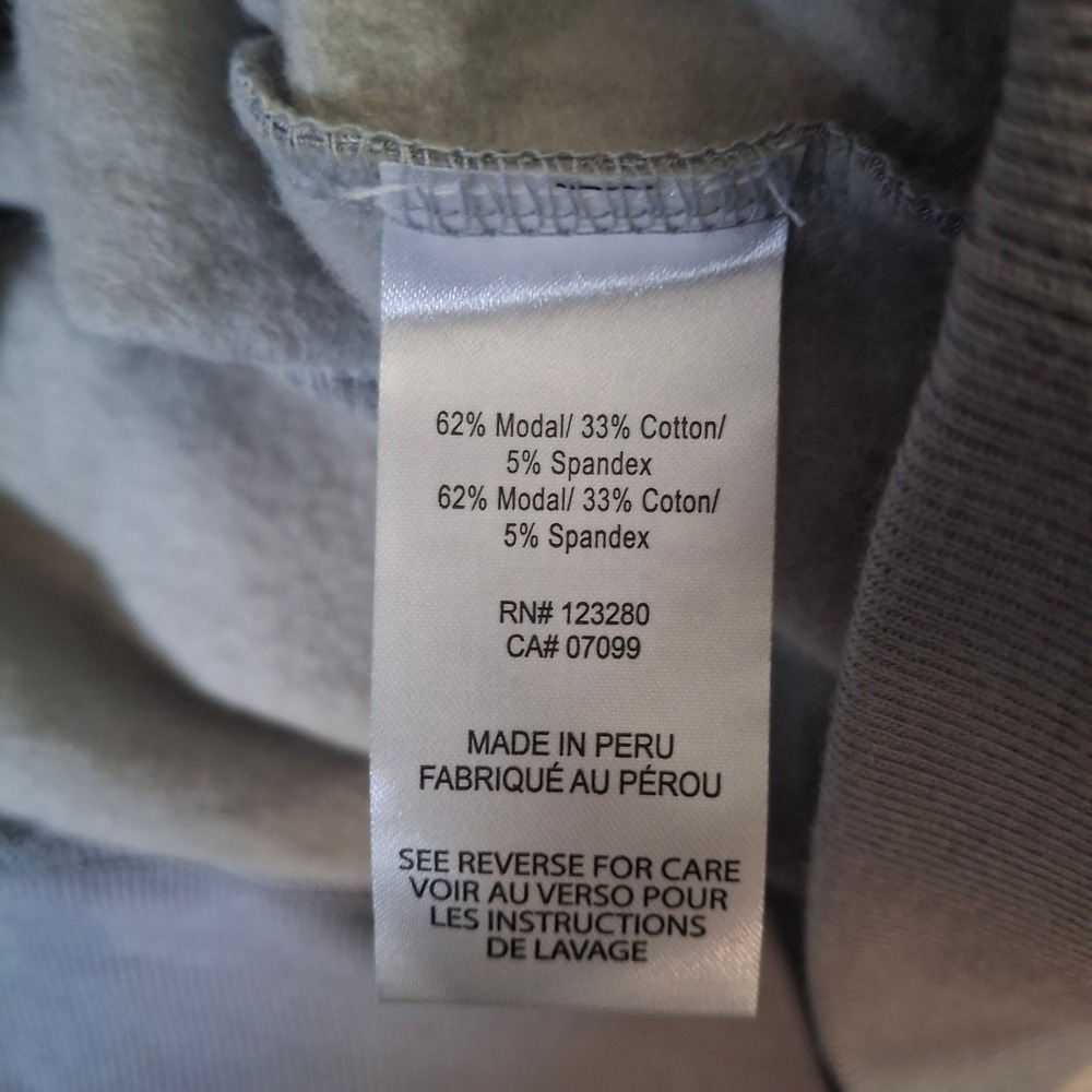 Travis Mathew Cloud Hoodie Mens 2XL Sleet Gray Modal Blend Sweatshirt 1MU475 NEW - Picture 7 of 10